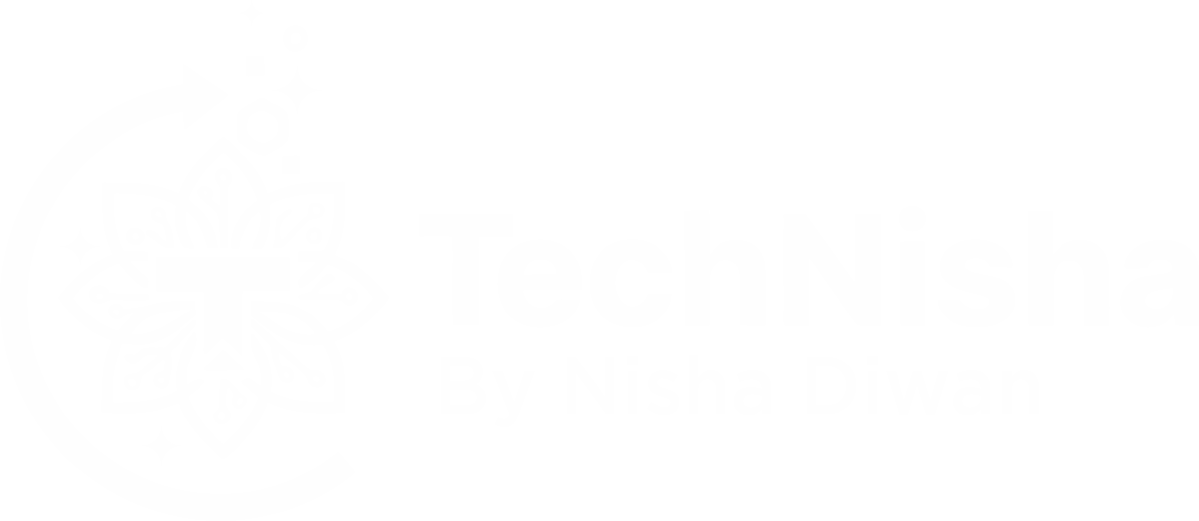 TechNisha Logo White